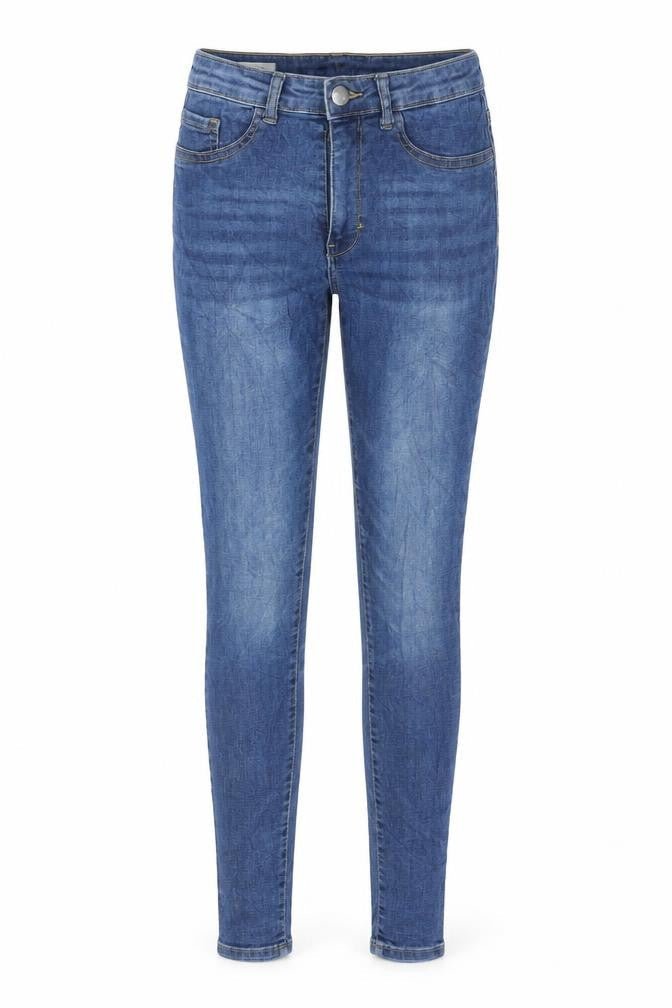 Womens UK Size 10 TALLY WEiJL Regular Fit Skinny Blue Jeans