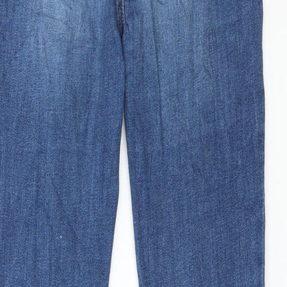 Womens UK Size 10 TALLY WEiJL Regular Fit Skinny Blue Jeans