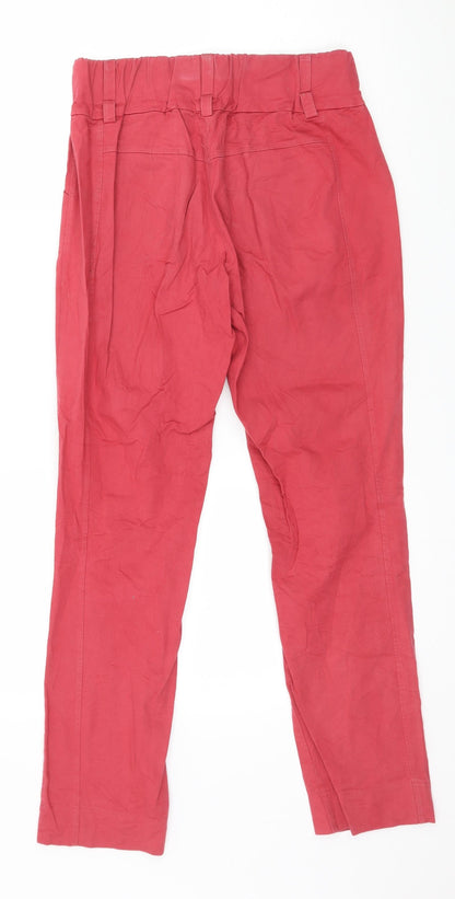 Malgrau Womens Pink   Trousers  Size S L27 in