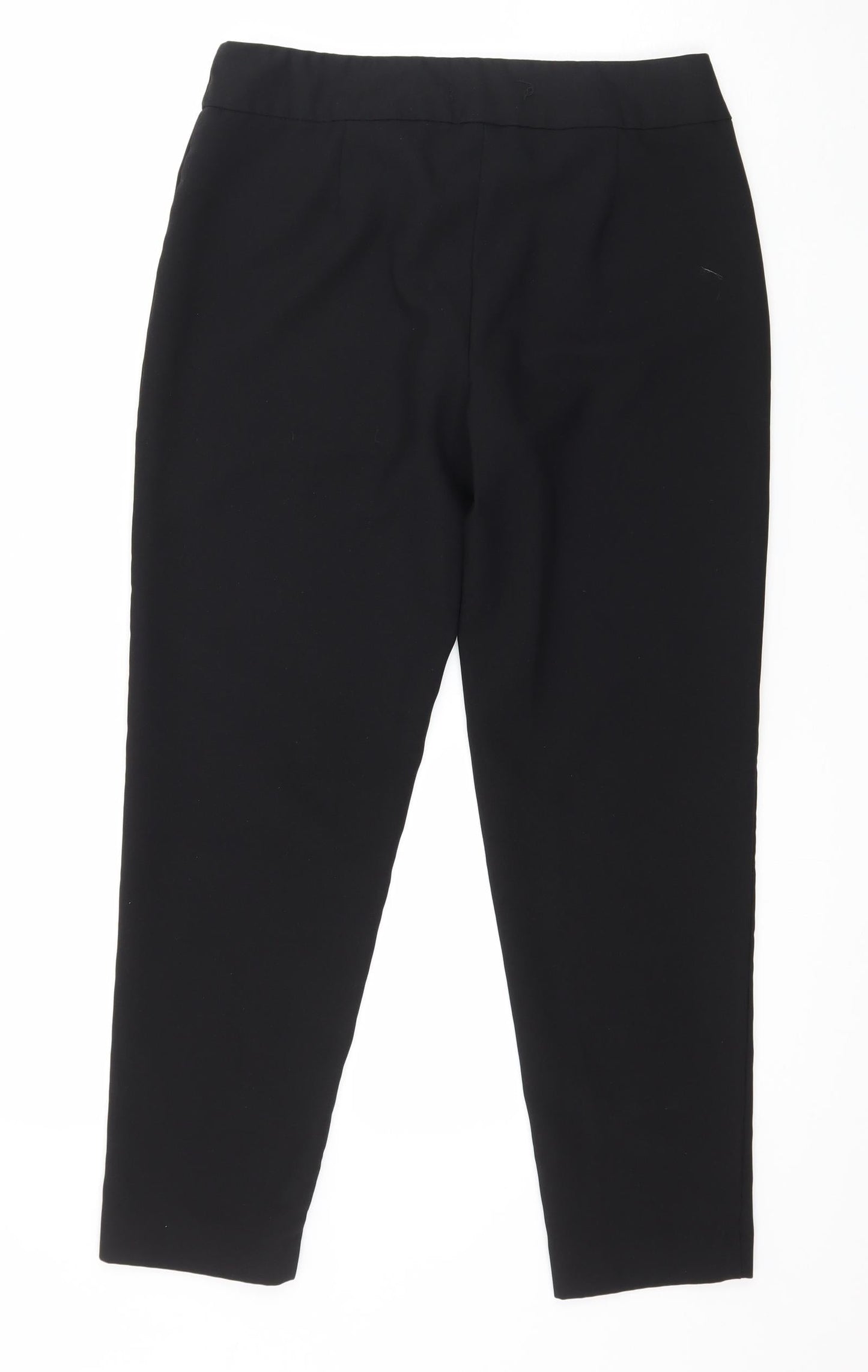 Womens UK Size 30 in Preworn Regular Fit  Black Trousers