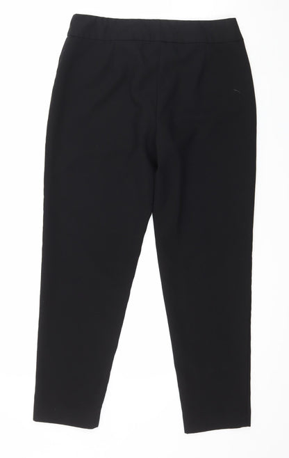 Womens UK Size 30 in Preworn Regular Fit  Black Trousers