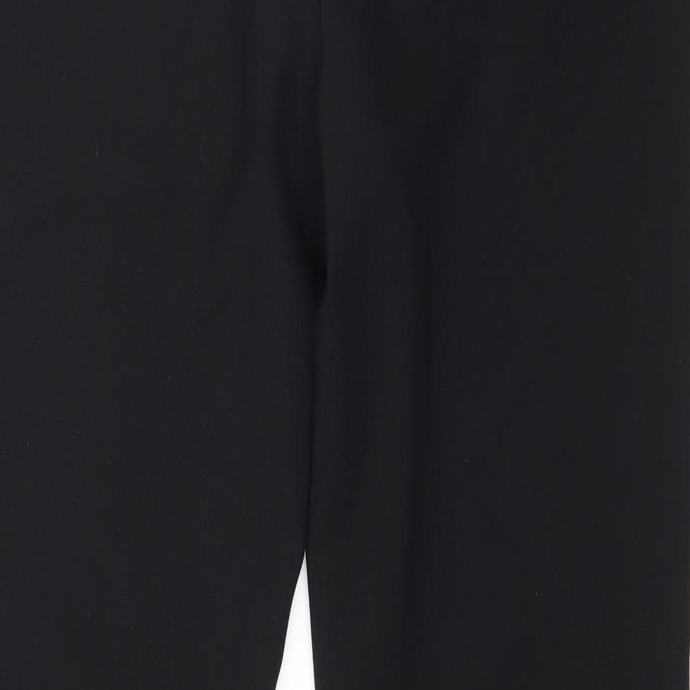Womens UK Size 30 in Preworn Regular Fit  Black Trousers