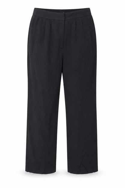 Womens UK Size 10 Lipsy Regular Fit  Black Trousers
