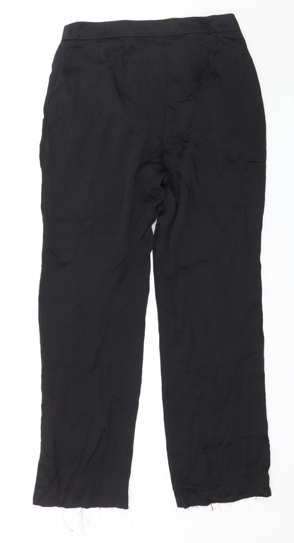 Lipsy Womens Black   Trousers  Size 10 L27 in