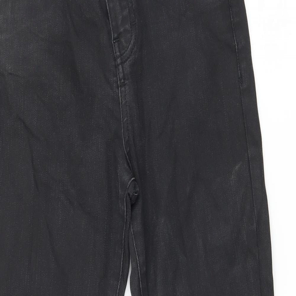 Topshop Womens Grey  Denim Skinny Jeans Size 26 in L30 in