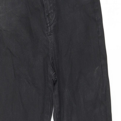 Topshop Womens Grey  Denim Skinny Jeans Size 26 in L30 in