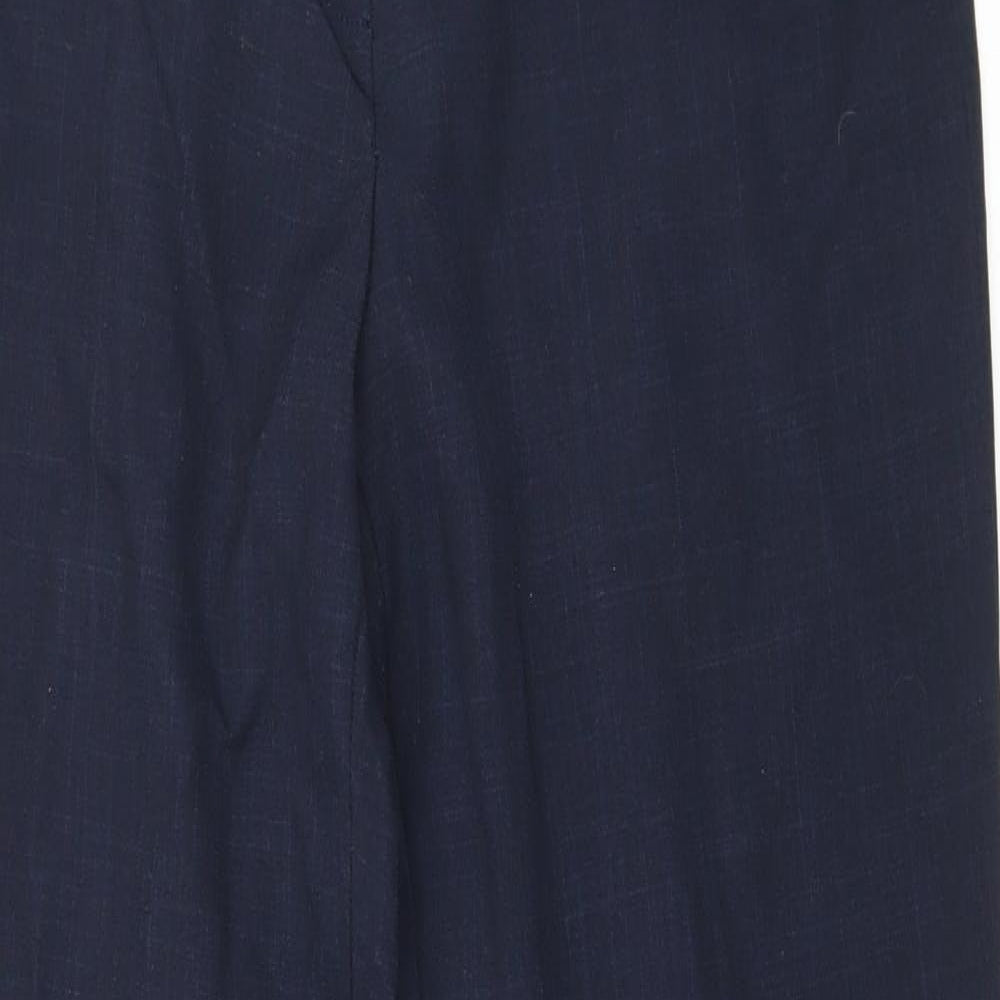 Womens UK Size 8 NL Collection Regular Fit  Blue Trousers