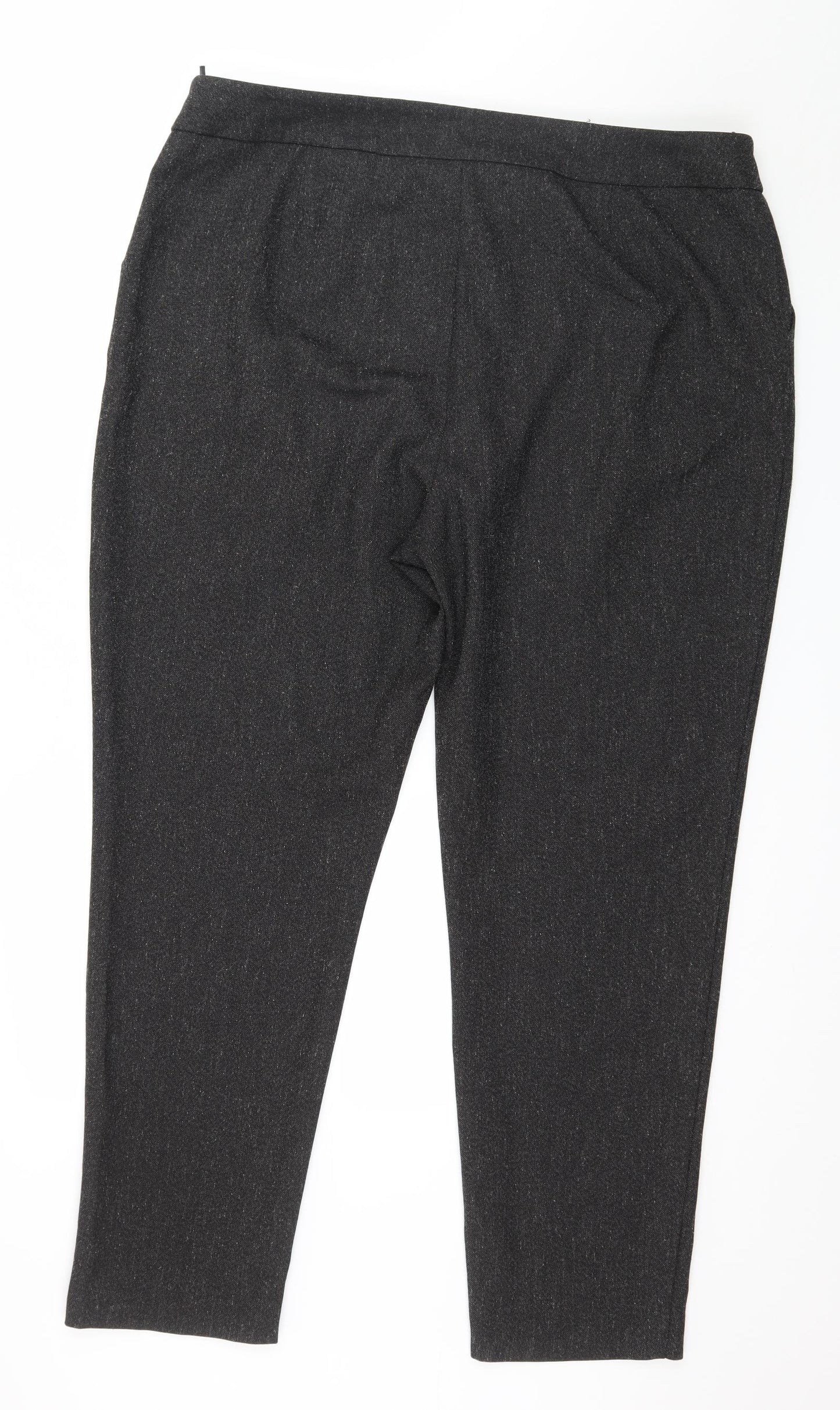 Womens UK Size 18 Marks and Spencer Regular Fit  Brown Trousers