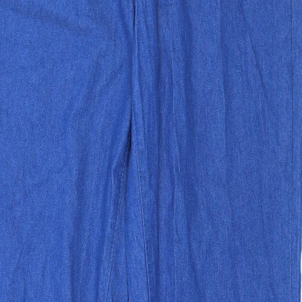 Denim & Co. Womens Blue  Denim Skinny Jeans Size 12 L33 in