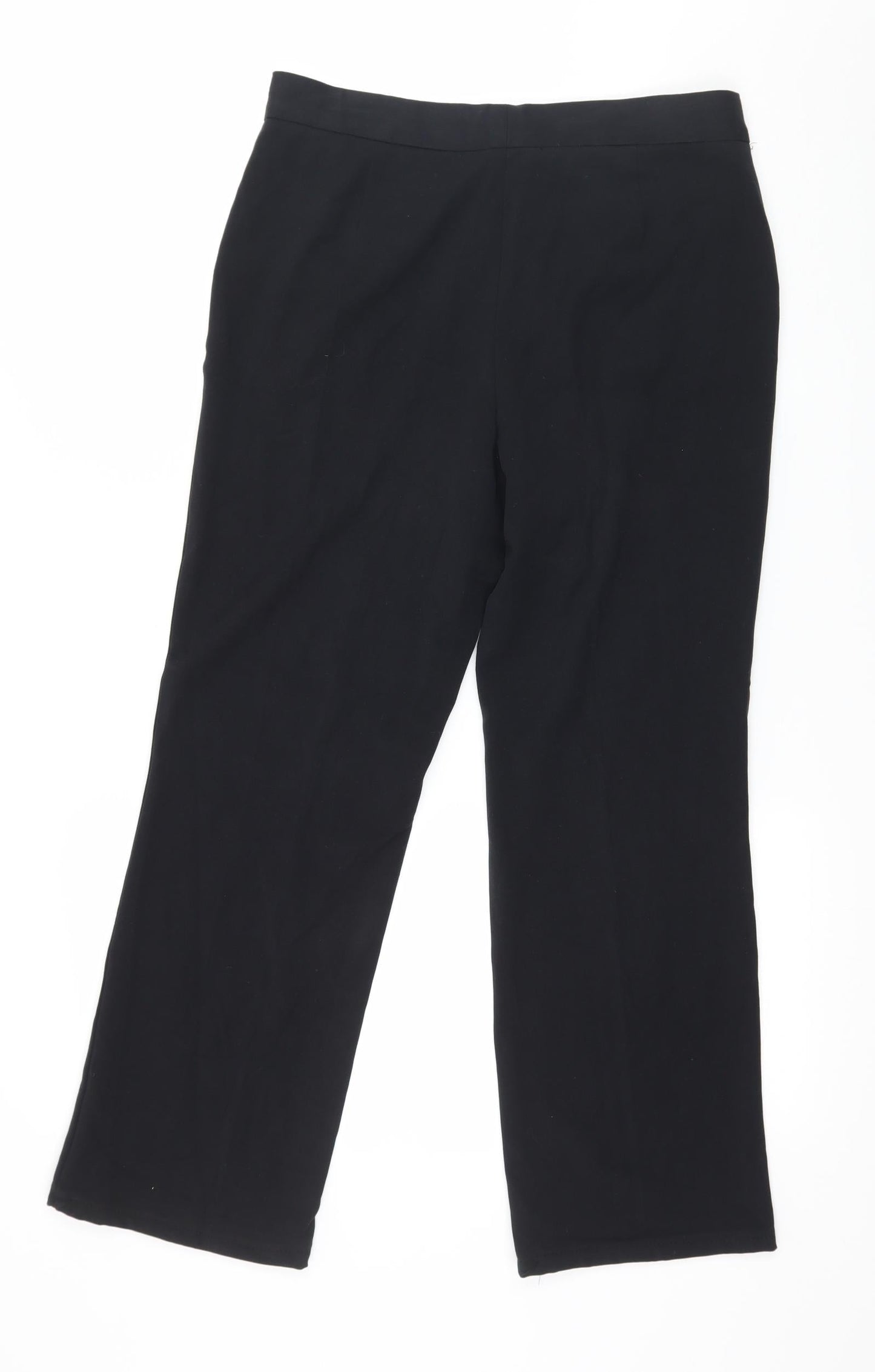 Womens UK Size 10 Marks and Spencer Regular Fit  Blue Trousers