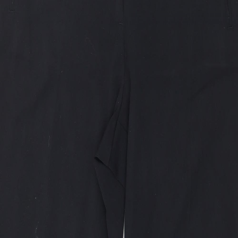 Womens UK Size 10 Marks and Spencer Regular Fit  Blue Trousers