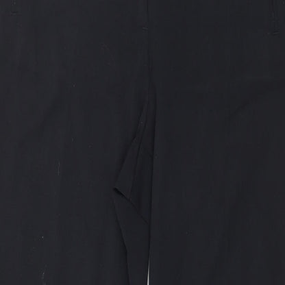 Womens UK Size 10 Marks and Spencer Regular Fit  Blue Trousers