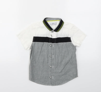 Matalan Boys Grey   Basic T-Shirt Size 5 Years