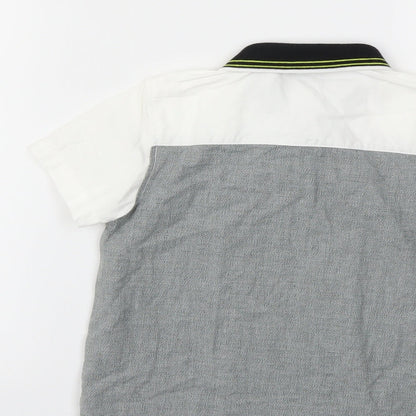 Matalan Boys Grey   Basic T-Shirt Size 5 Years