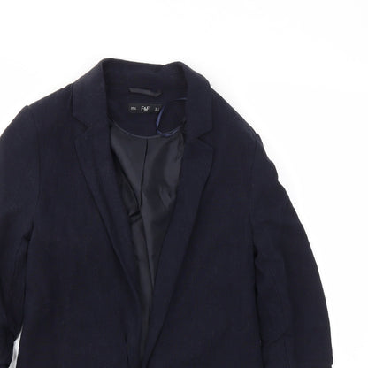 F&F Womens Blue   Jacket Blazer Size 6
