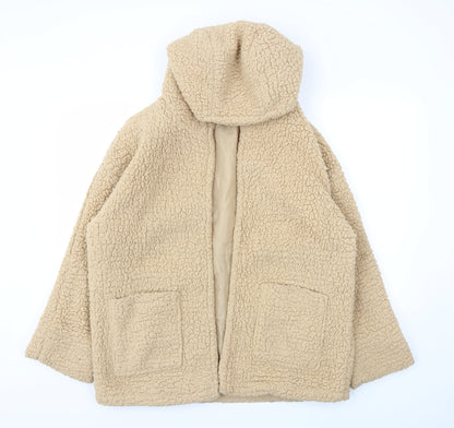Womens UK Size L FOREVER 21 Beige Jacket