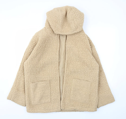 Womens UK Size L FOREVER 21 Beige Jacket
