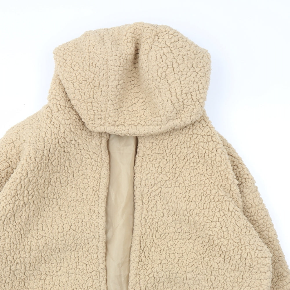 Womens UK Size L FOREVER 21 Beige Jacket