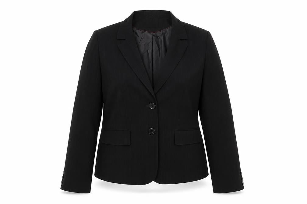Womens UK Size 16 AMARANTO Regular Black Blazer