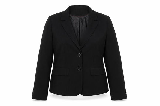 Womens UK Size 16 AMARANTO Regular Black Blazer