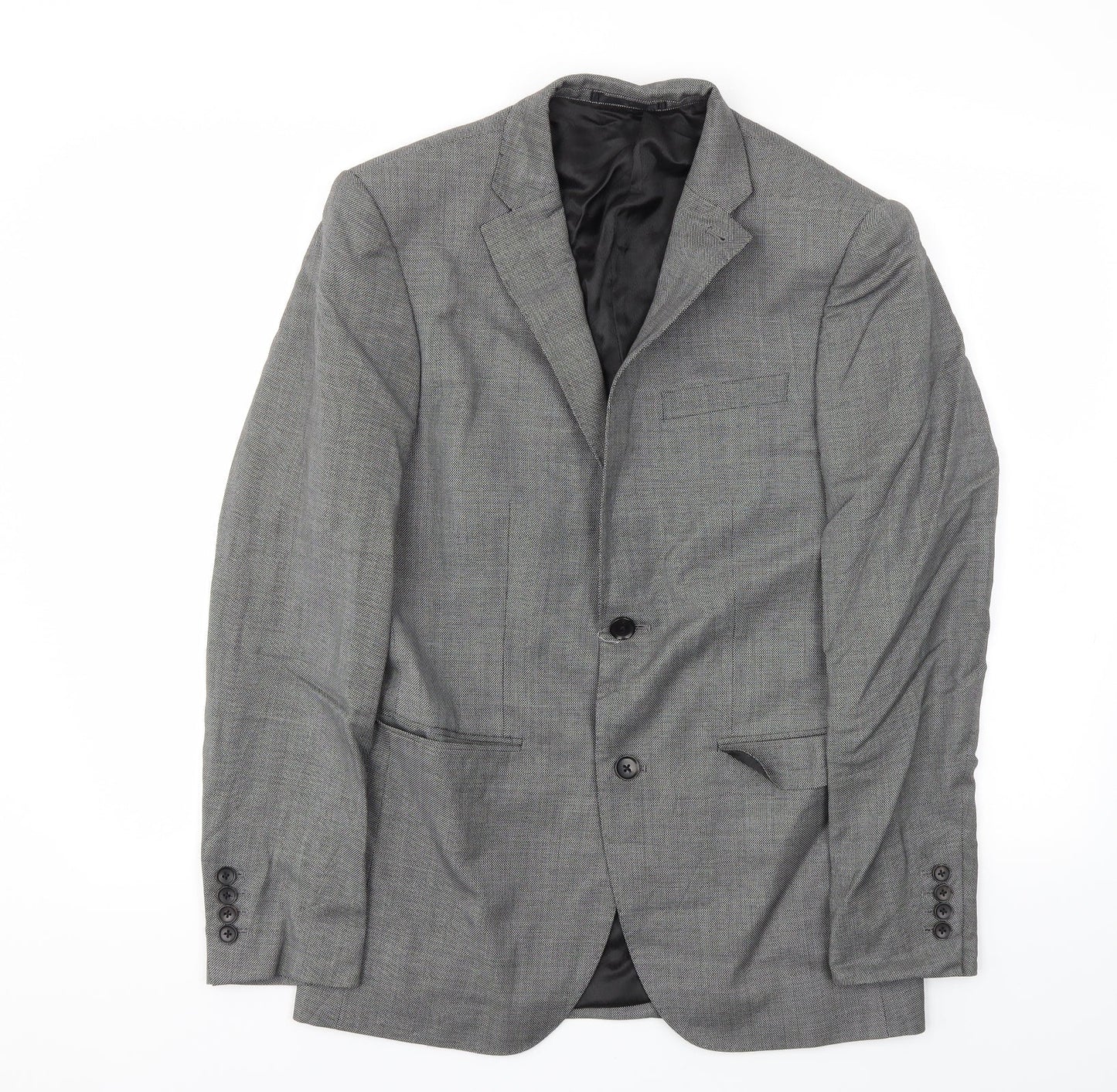 Mens UK Size 36 NEXT Regular Grey Suit Jacket