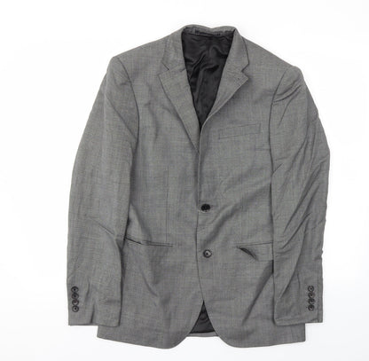 Mens UK Size 36 NEXT Regular Grey Suit Jacket