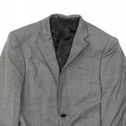 Mens UK Size 36 NEXT Regular Grey Suit Jacket