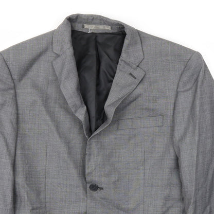 KJ Mens Grey   Jacket Blazer Size 40