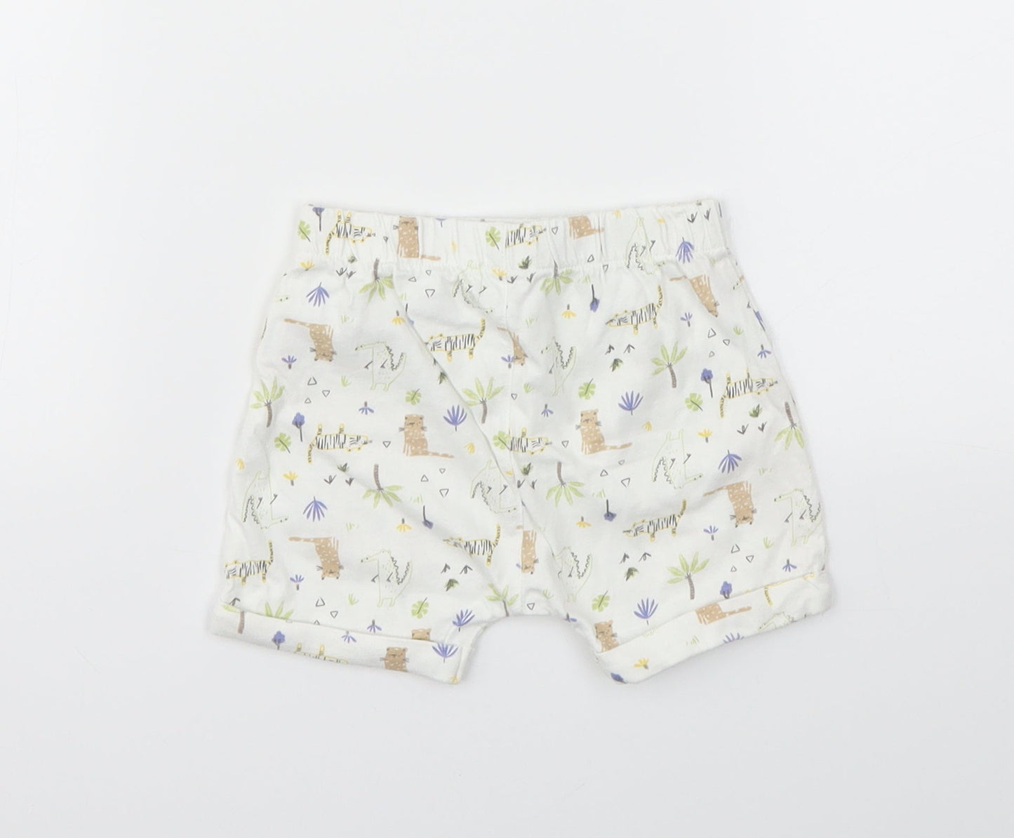Matalan Boys Multicoloured Animal Print  Capri Leggings Size 6-9 Months