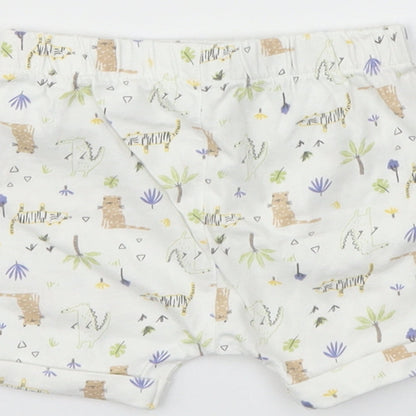 Matalan Boys Multicoloured Animal Print  Capri Leggings Size 6-9 Months