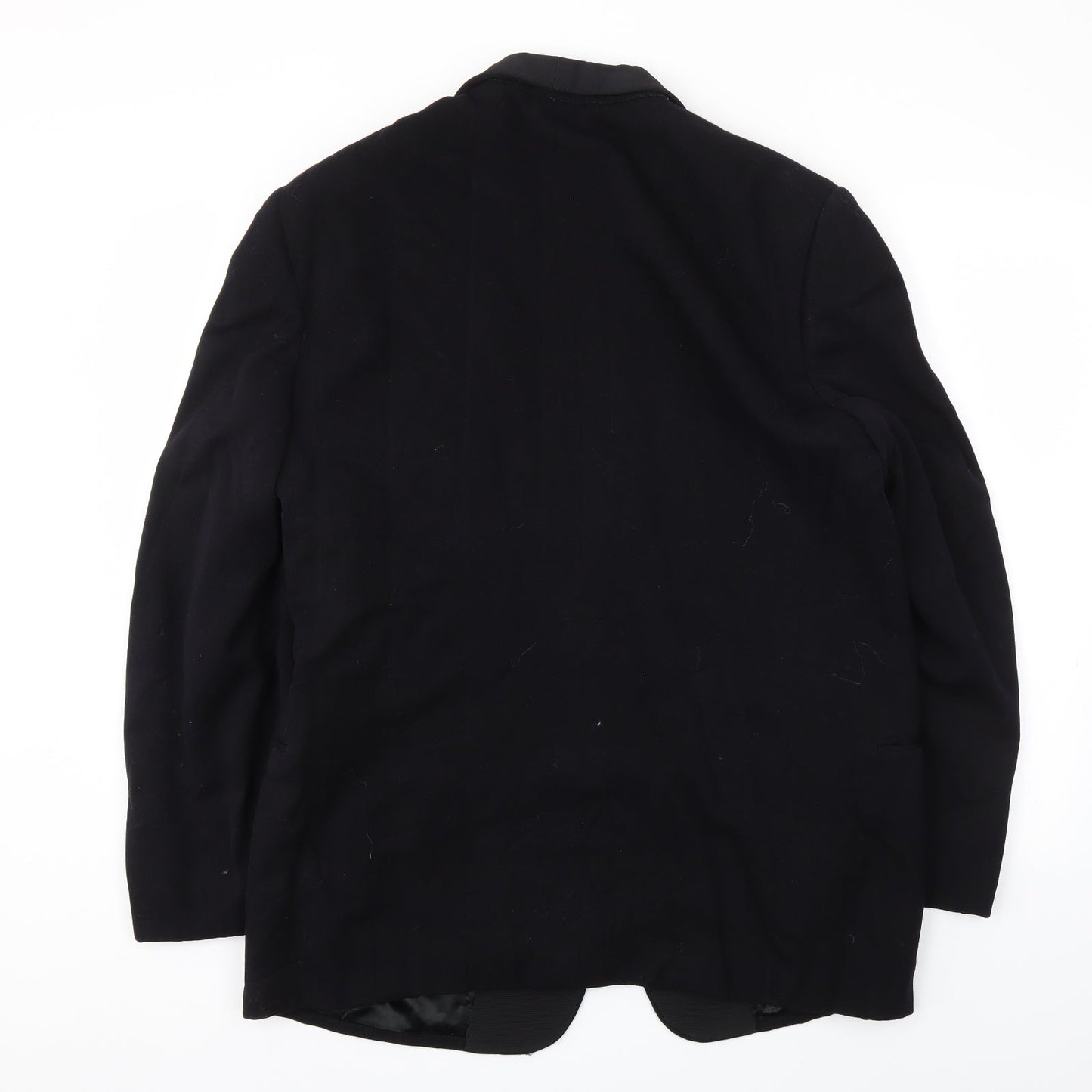 Mens UK Size 42 Preworn Regular Black Suit Jacket