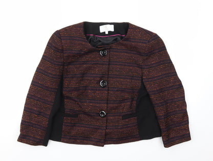 CC Womens Purple   Jacket Blazer Size 10