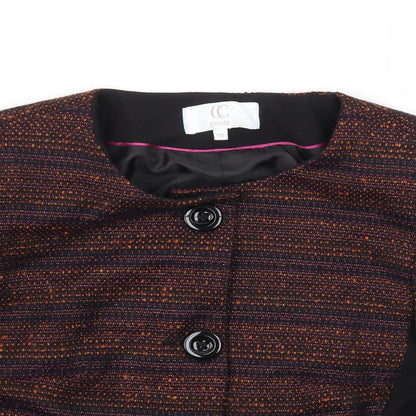 CC Womens Purple   Jacket Blazer Size 10