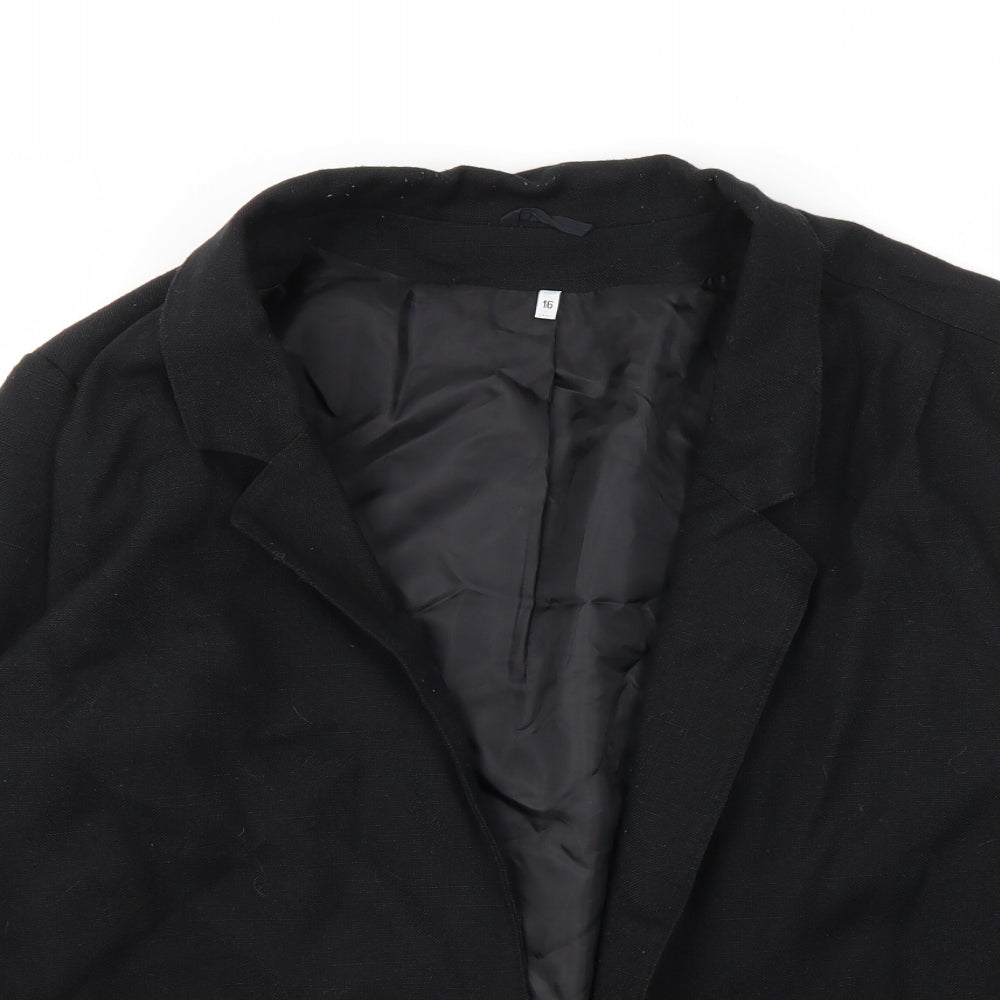 Womens UK Size 16 Preworn Regular Blue Blazer