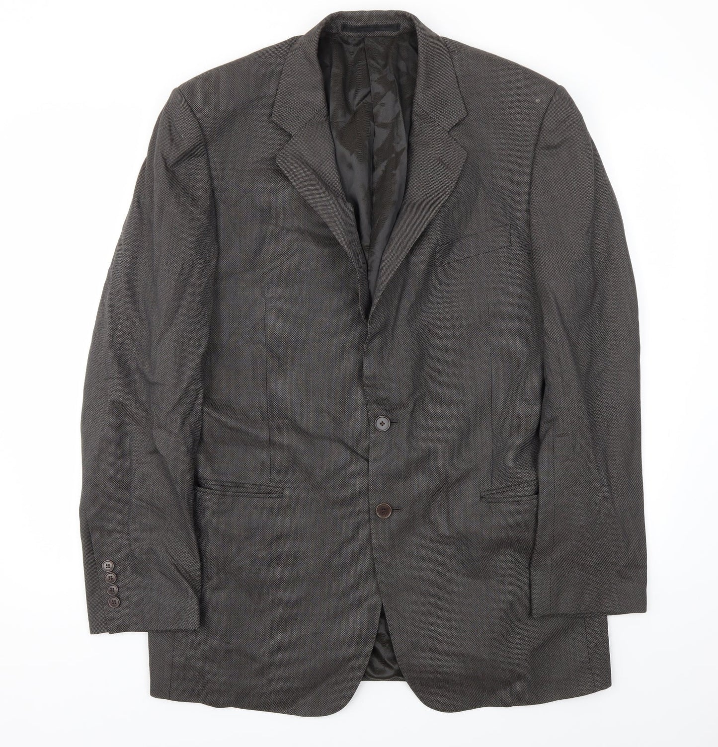 Mens UK Size 42 M&S Regular Grey Suit Jacket