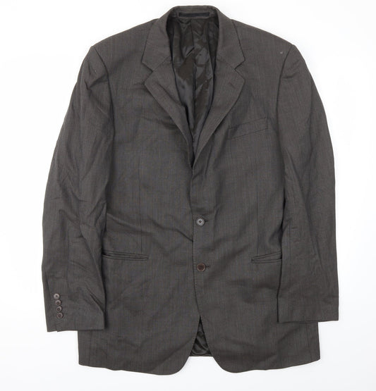 Mens UK Size 42 M&S Regular Grey Suit Jacket