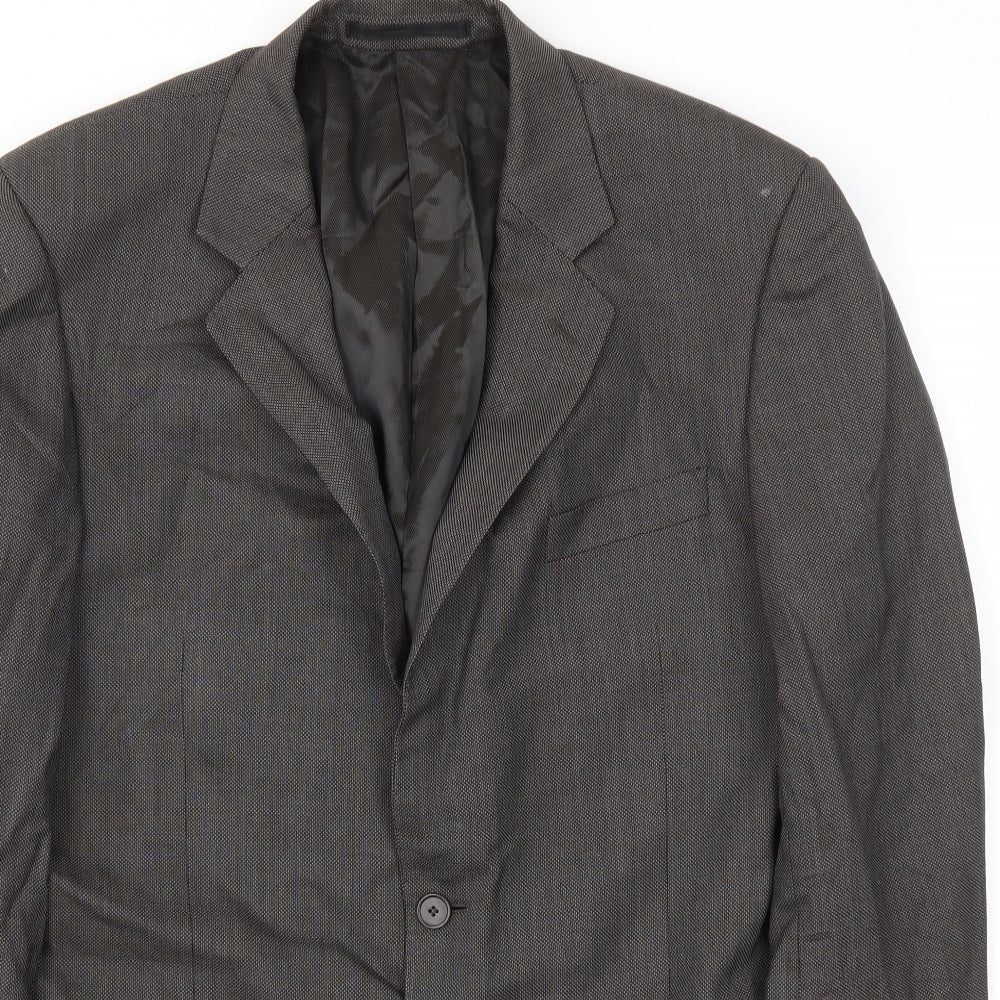 Mens UK Size 42 M&S Regular Grey Suit Jacket