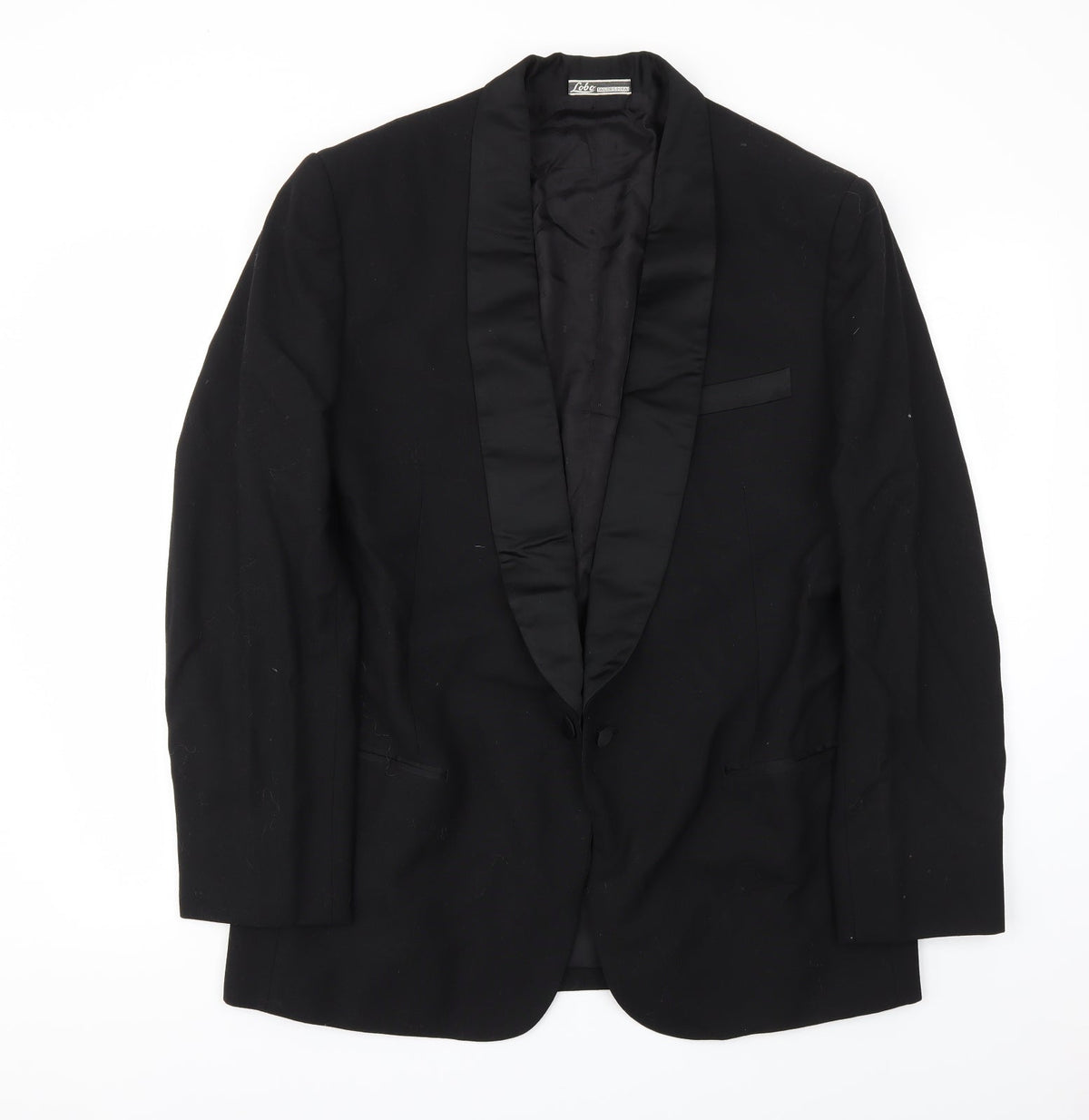 Lobo Mens Black   Jacket Blazer Size 44