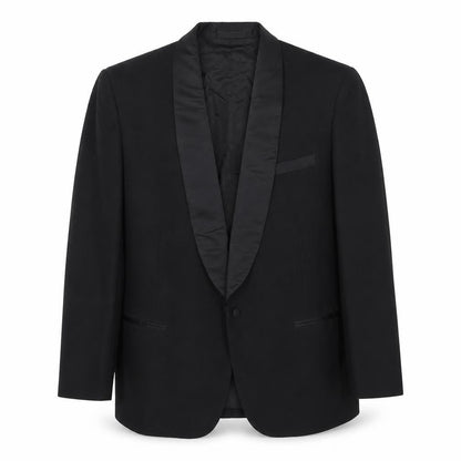 Lobo Mens Black   Jacket Blazer Size 44