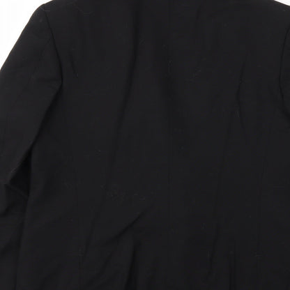 Lobo Mens Black   Jacket Blazer Size 44