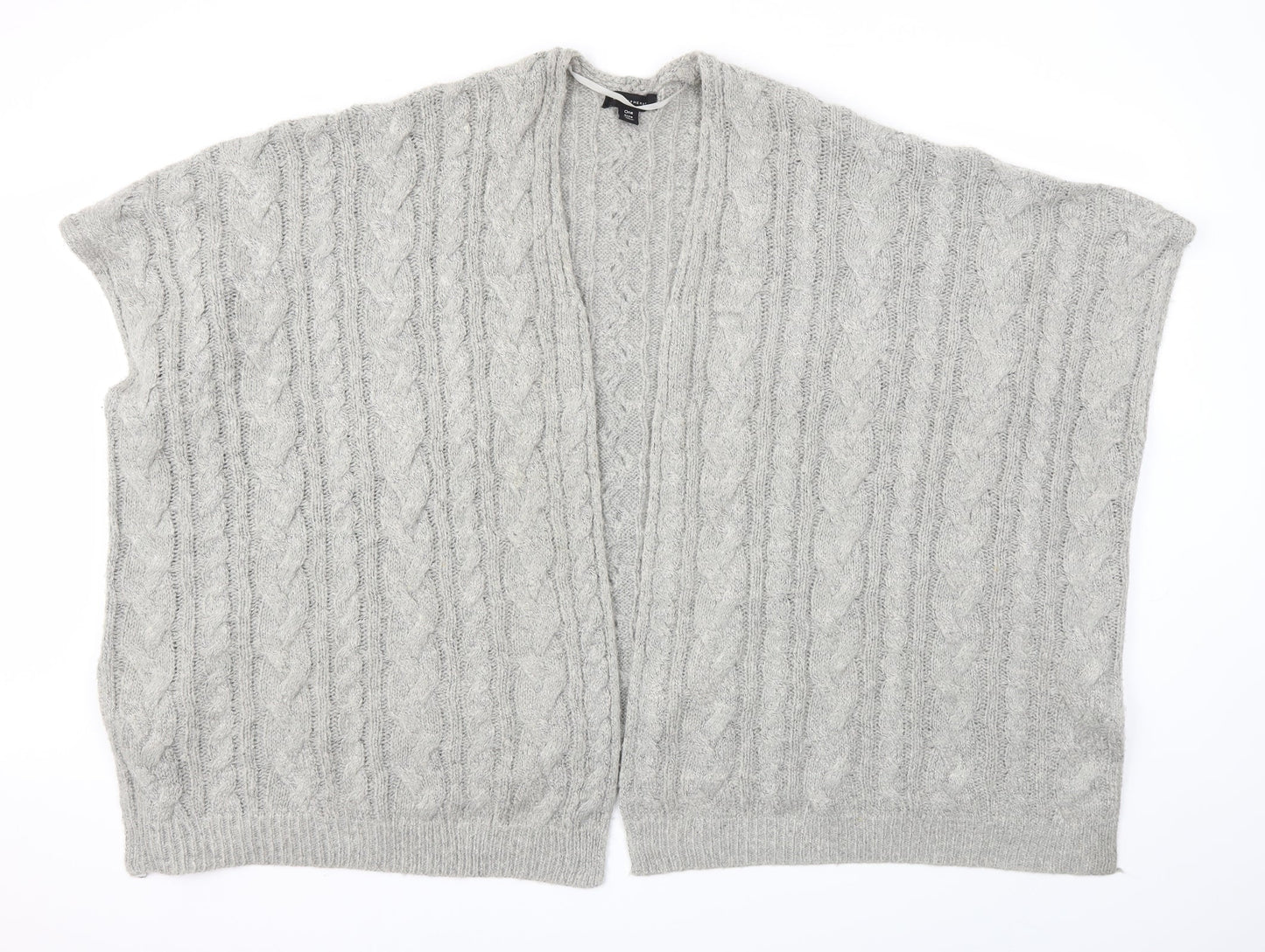 Primark Womens Grey   Cardigan Jumper One Size