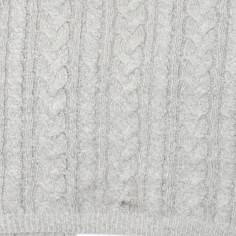 Primark Womens Grey   Cardigan Jumper One Size