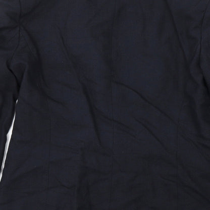 Preworn Womens Blue   Jacket Blazer Size 10
