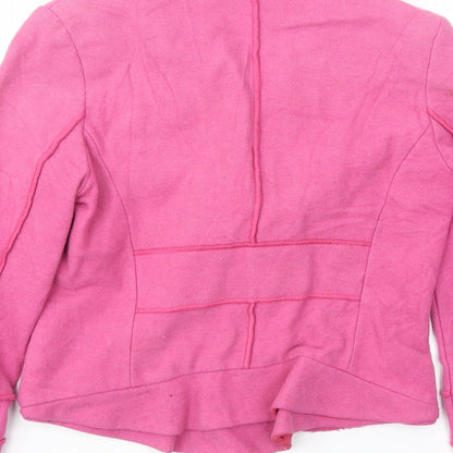 Bellissima Womens Pink   Jacket Blazer Size 12