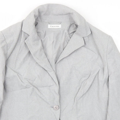 Womens UK Size 18 COLLECTION Regular Grey Blazer