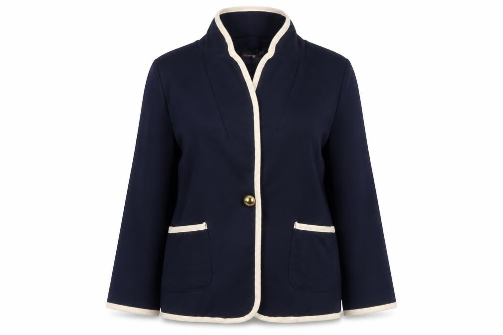 Womens UK Size 10 New Look Regular Blue Blazer