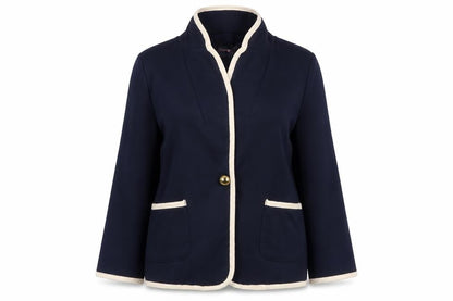 Womens UK Size 10 New Look Regular Blue Blazer