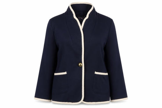 Womens UK Size 10 New Look Regular Blue Blazer