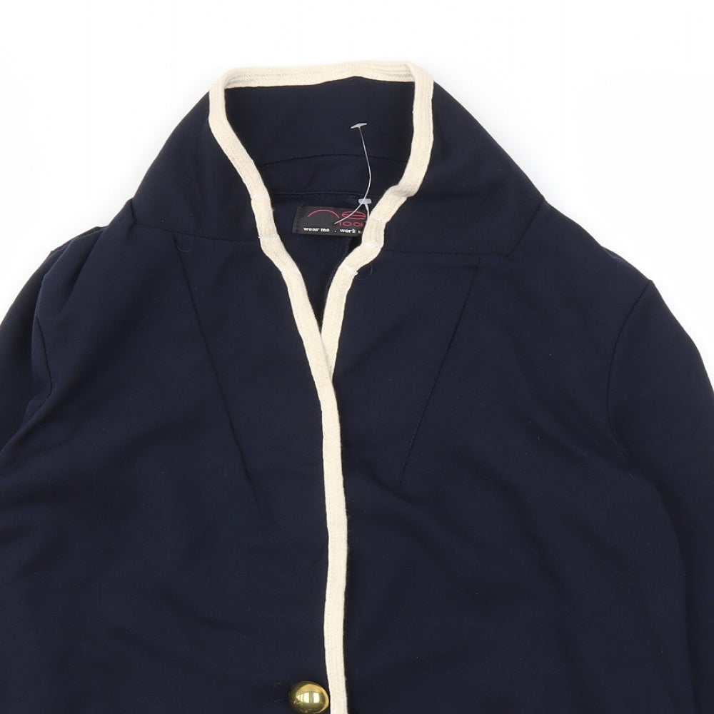 New Look Womens Blue   Jacket Blazer Size 10