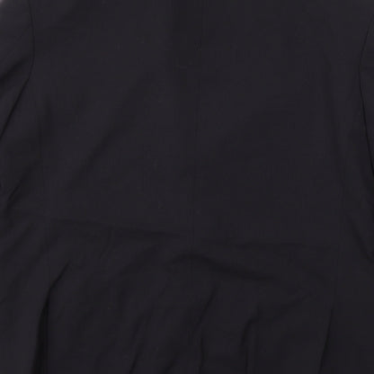Mens UK Size 44 Canada Regular Black Suit Jacket